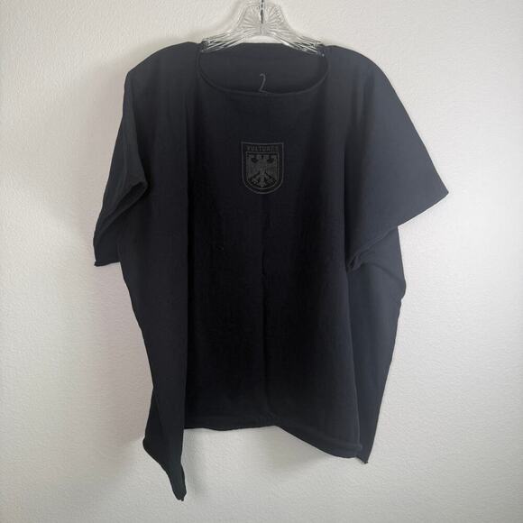 YEEZY Kanye West T-Shirt Black Print Size 2 Vultures Las Vegas F&F Merch Rare - Picture 2 of 8